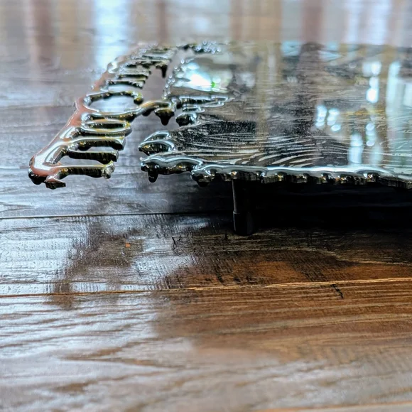 Handcrafted Black Beard Pirate Skull Molten Metal Wall Art From Nine Line